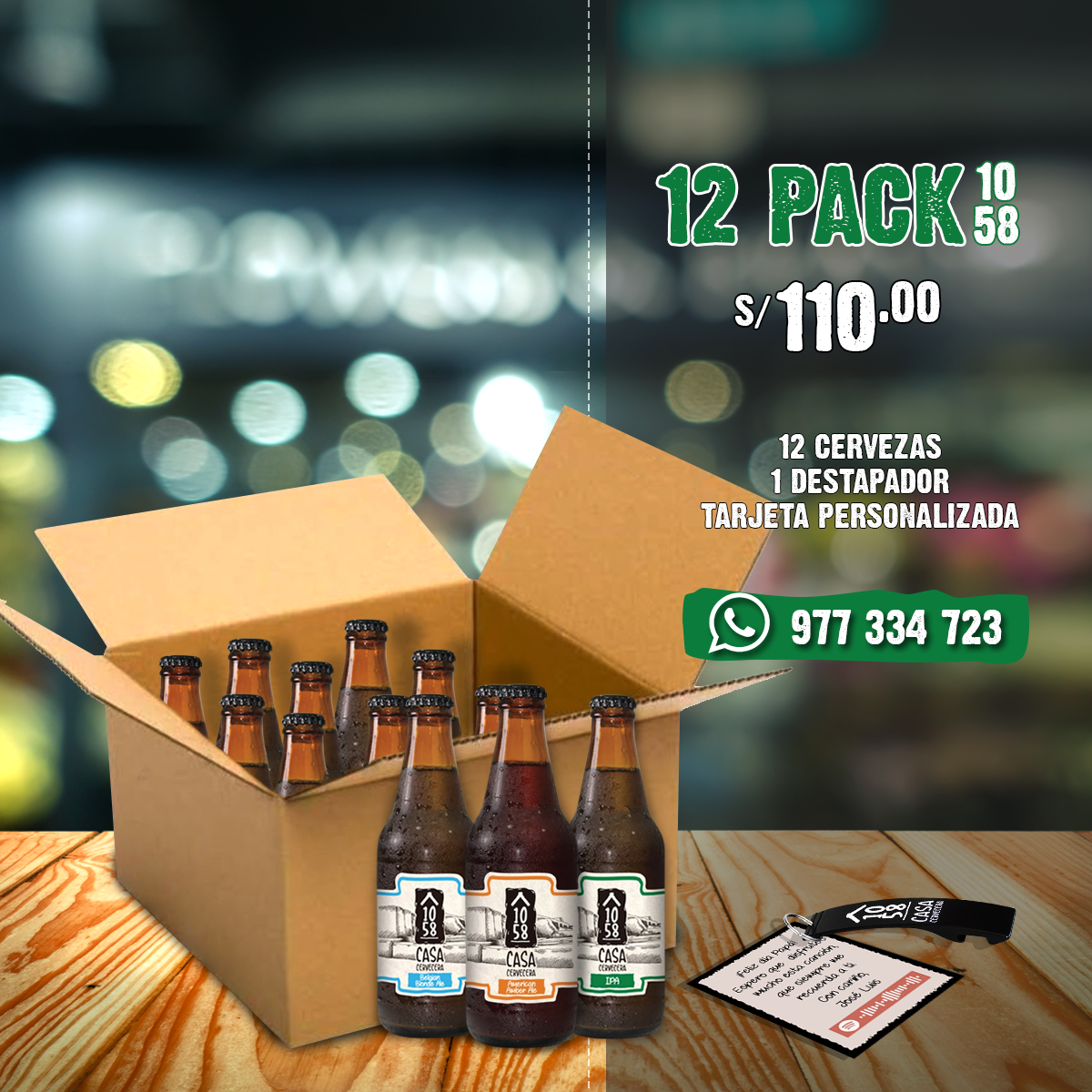 12 cervezas